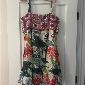FARM Rio Colorful Floral Mini Dress